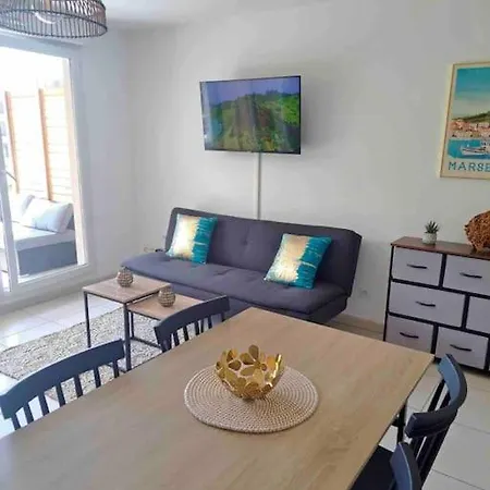 Studio Terrasse Bord De Mer - Entre Calanques Et Collines Apartment